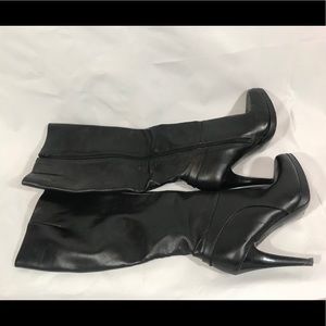 Nine West Womens Chelsis Pointed Toe Knee High